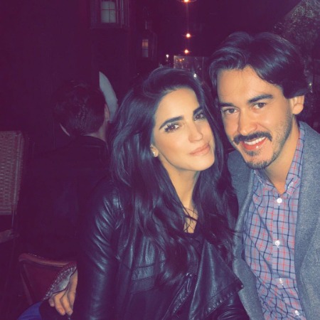 Fernando Schoenwald with his wife Barbara De Regil.